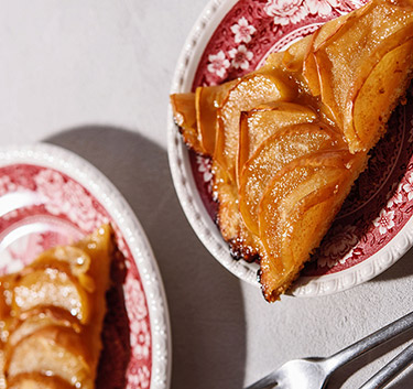 Tarte fine aux pommes - caramel Magimix.